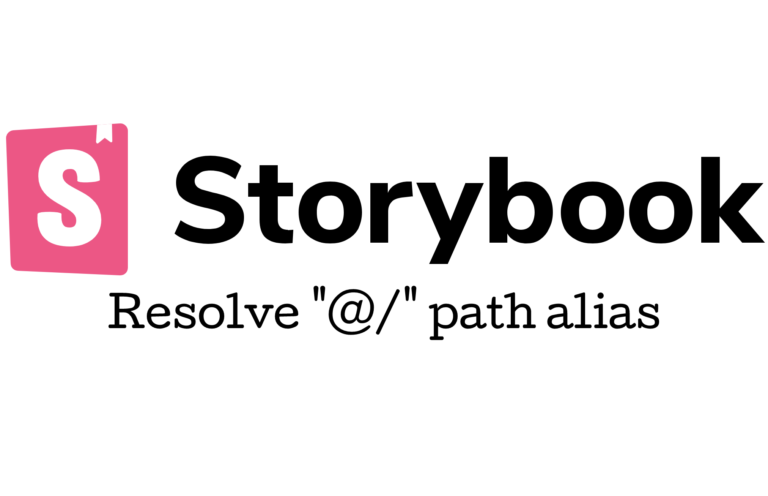 How to resolve a path alias in Storybook