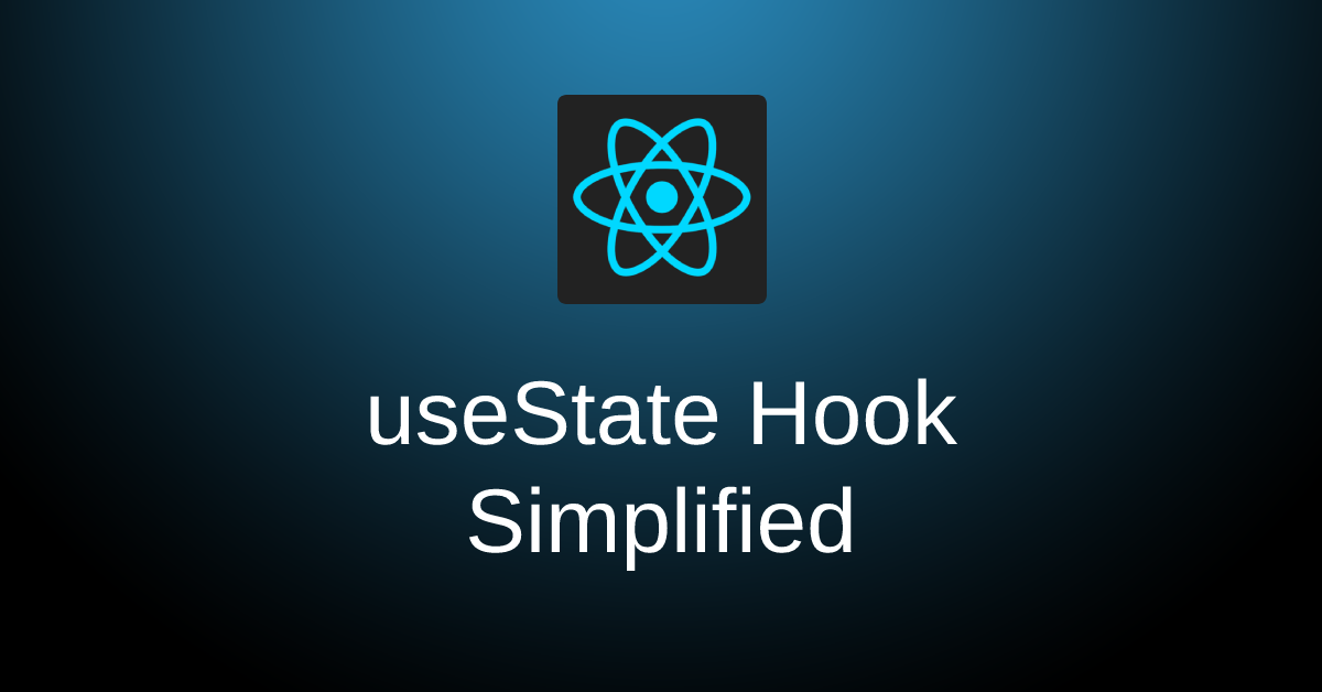 react use state hook simplified